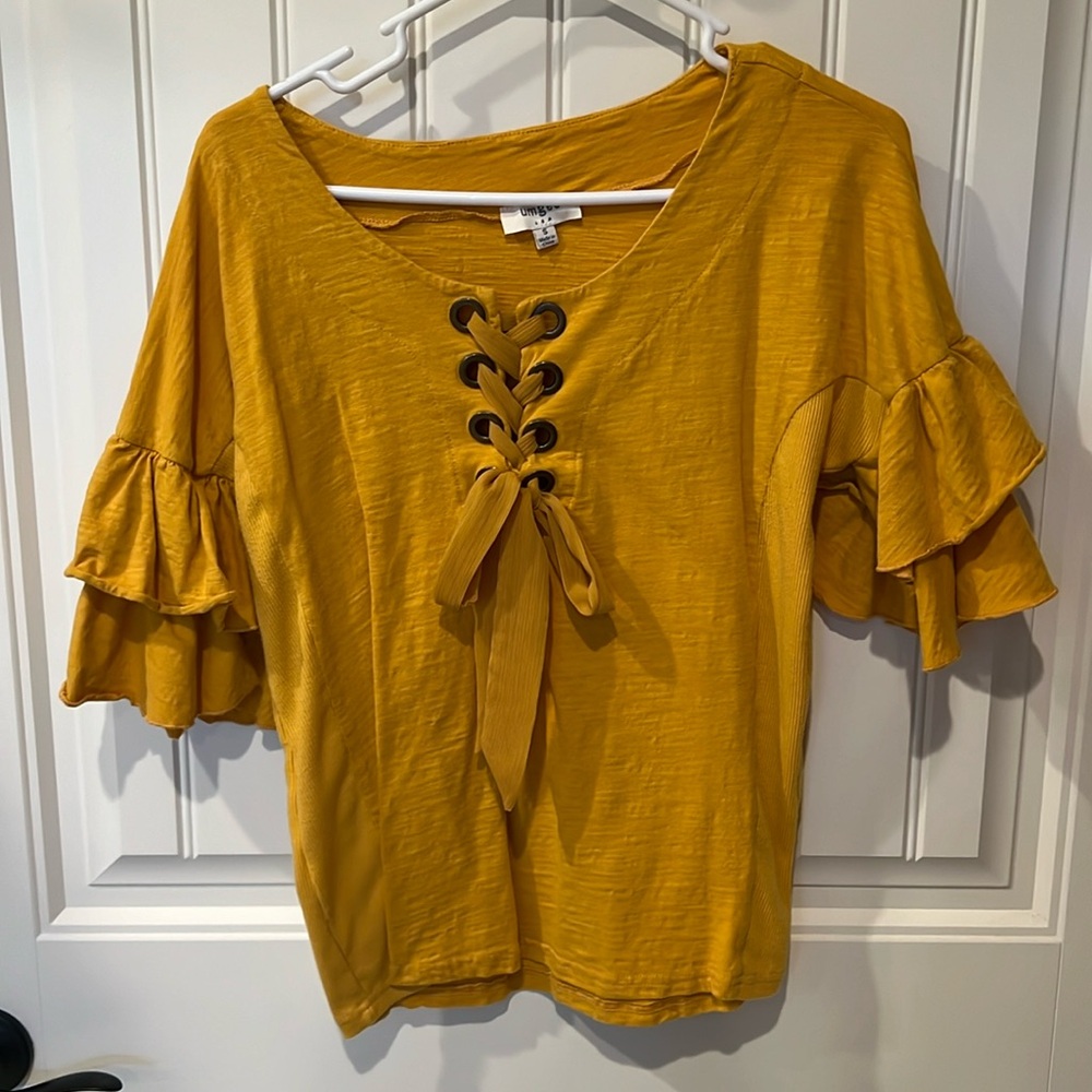 Tie front shirt
